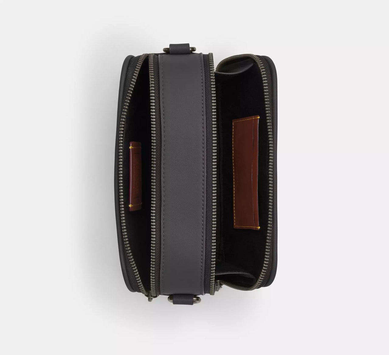 [INCOMING ETA 30 DAYS] COACH Men Wyatt Crossbody Bag In Signature Canvas in Grey (CW365)