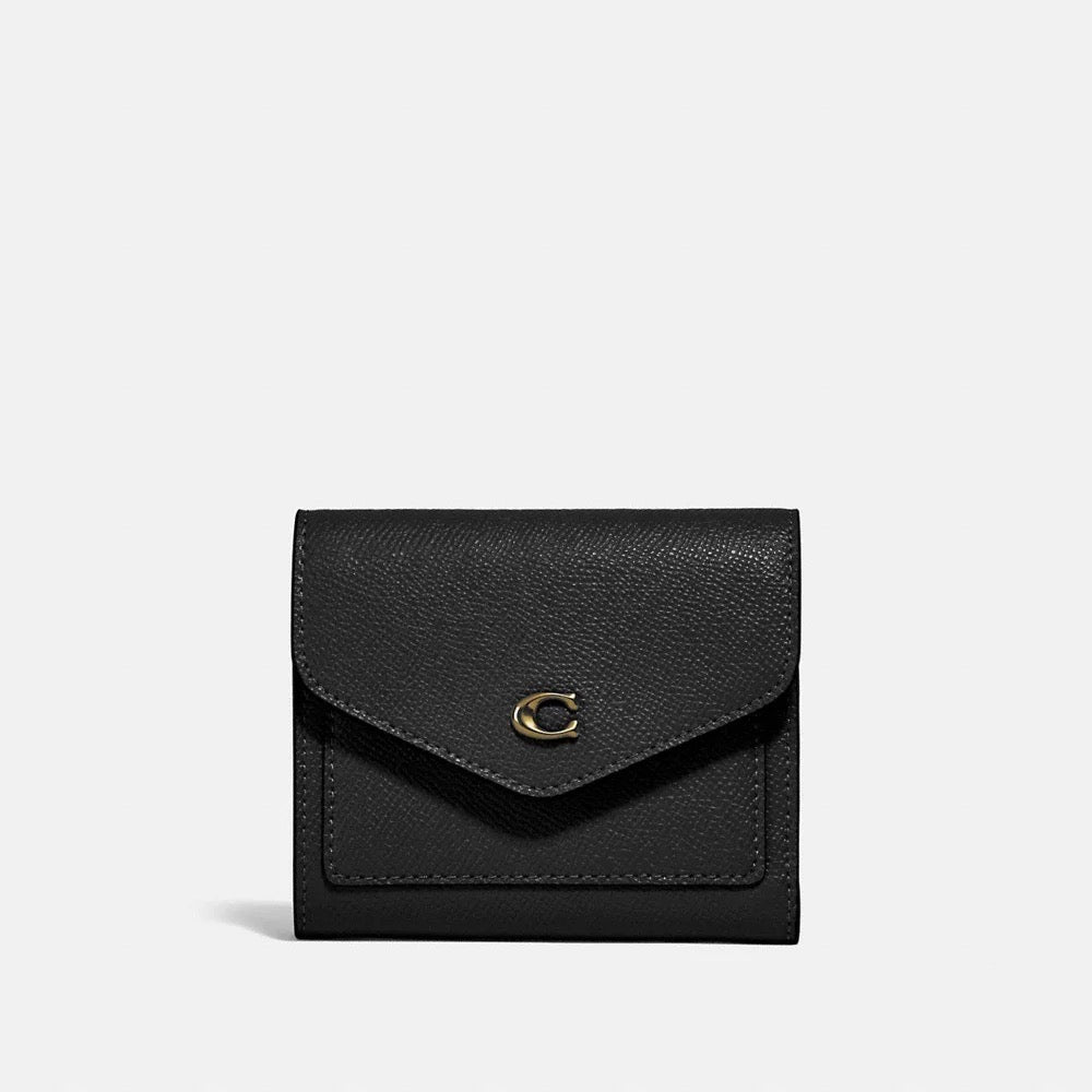 [INCOMING ETA AFTER RAYA] COACH Wyn Small Wallet in Black (C2328)