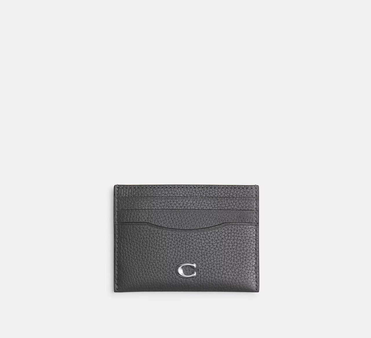 [INCOMING ETA 30 DAYS] COACH for Men Card Case in Charcoal (CC129)