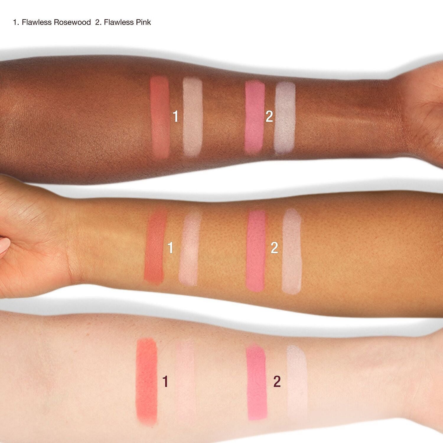[INCOMING ETA 30 DAYS] Charlotte Tilbury Pillow Talk Beauty Soulmates Airbrush Flawless Finish Brightening and Blush Powder Palette in Flawless Pink