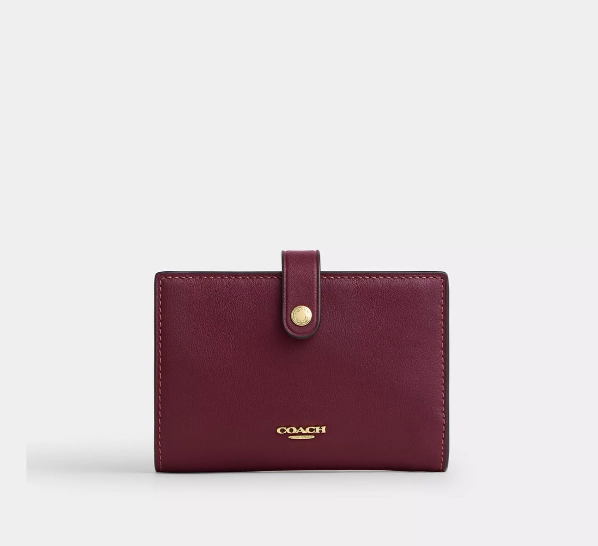 [WEB EXCLUSIVE][INCOMING ETA 30 DAYS] Coach 2-In-1 Wallet in Dark Cherry (CFK09)