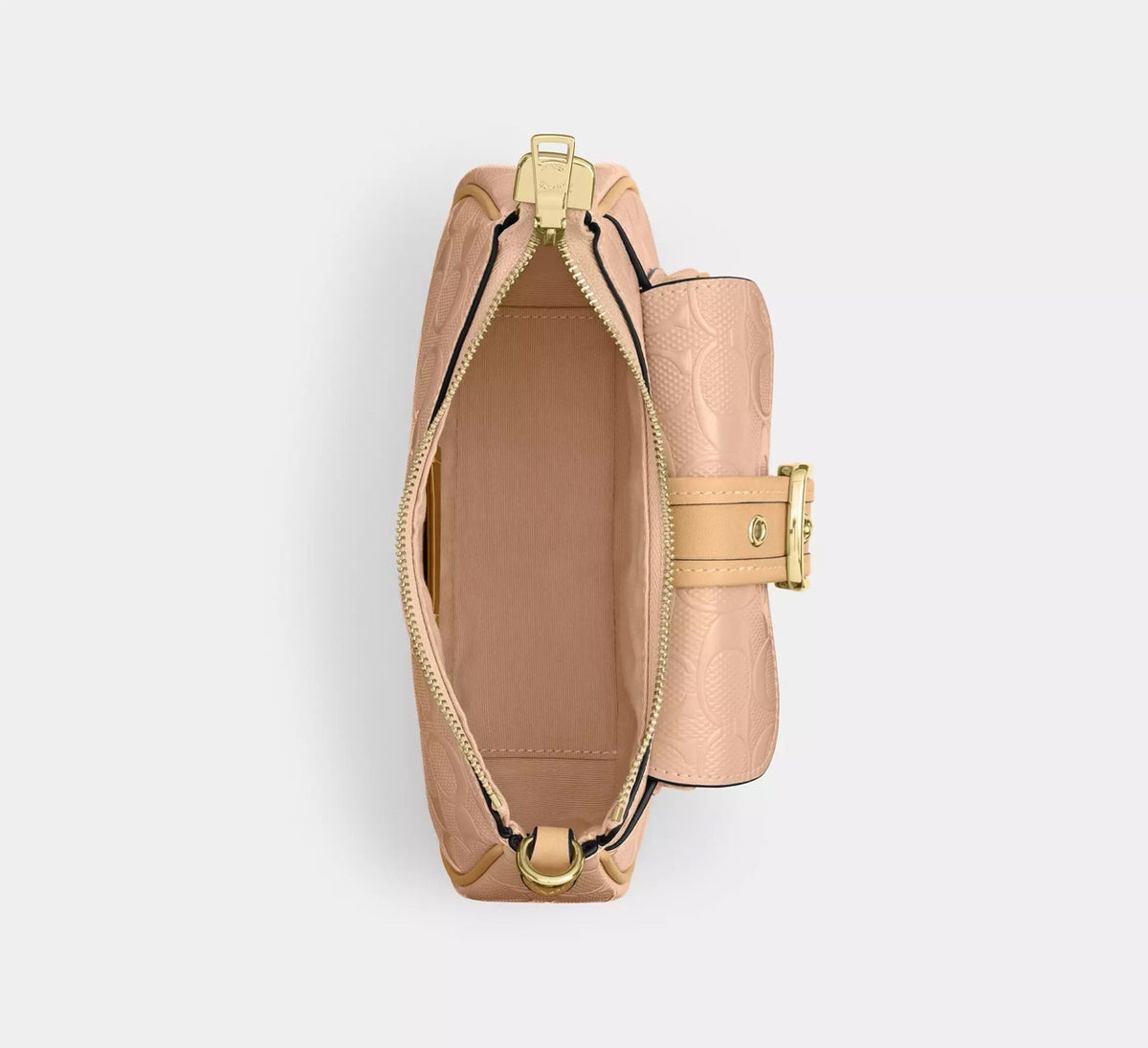 [WEB EXCLUSIVE][READY STOCK MY] Coach Ashton Mini Shoulder Bag In Signature Leather in Faded Blush (CEN11)