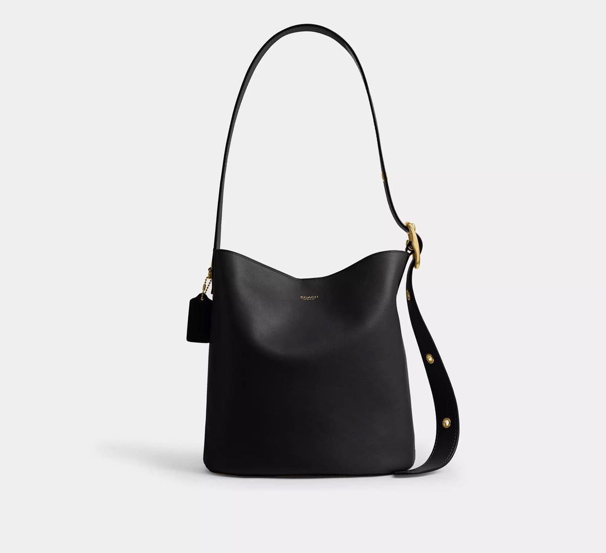 [WEB EXCLUSIVE][READY STOCK MY] Coach Bleecker Bucket Bag in Black (CCC23)
