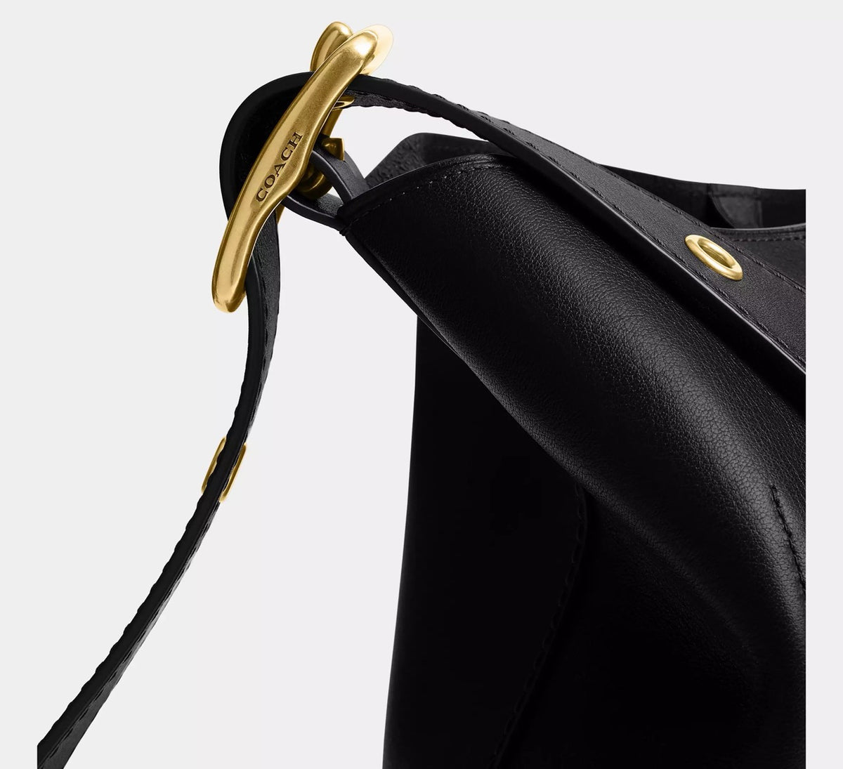 [WEB EXCLUSIVE][READY STOCK MY] Coach Bleecker Bucket Bag in Black (CCC23)