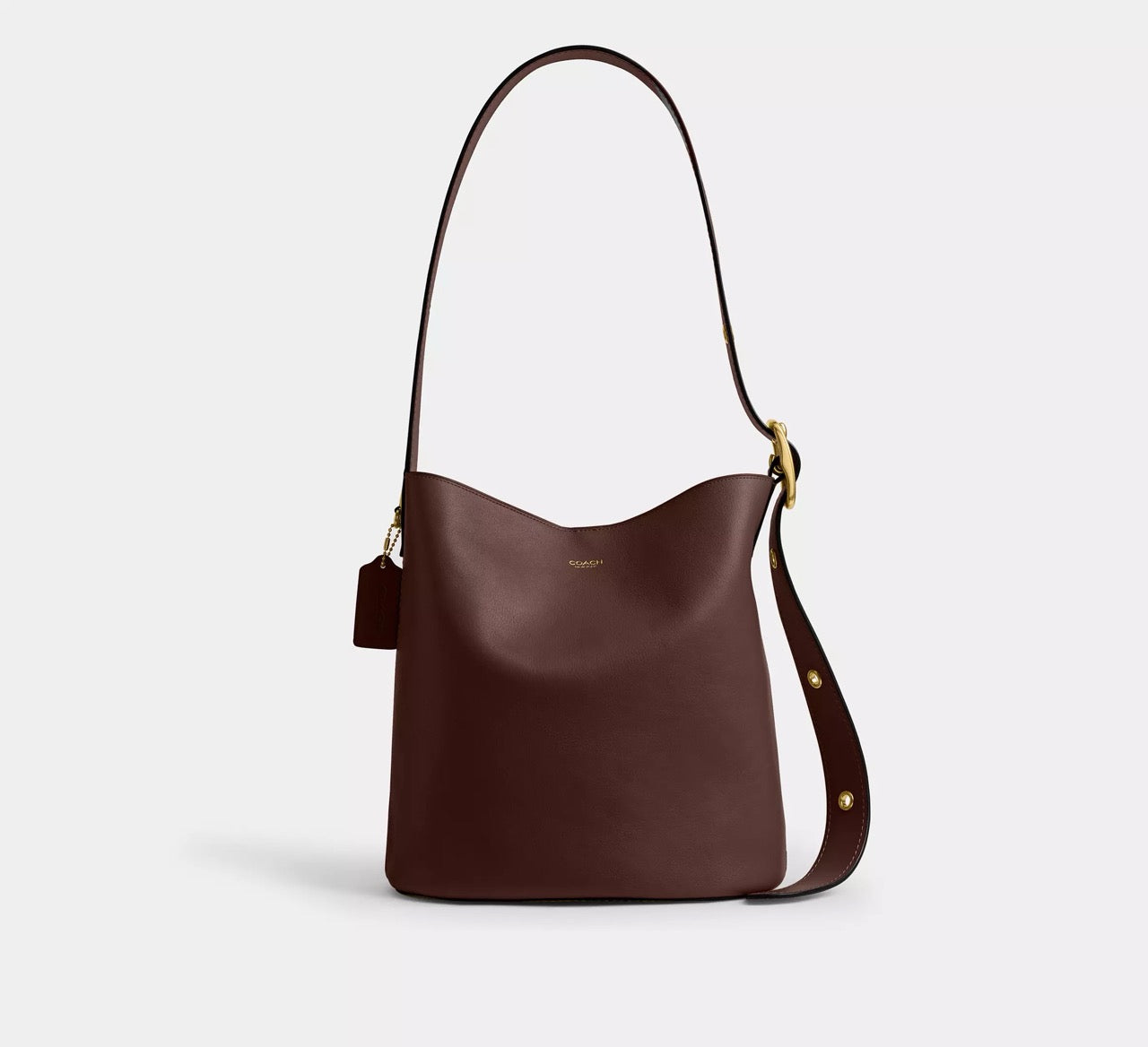 [WEB EXCLUSIVE][READY STOCK MY] COACH Bleecker Bucket Bag in Maple (CCC23)