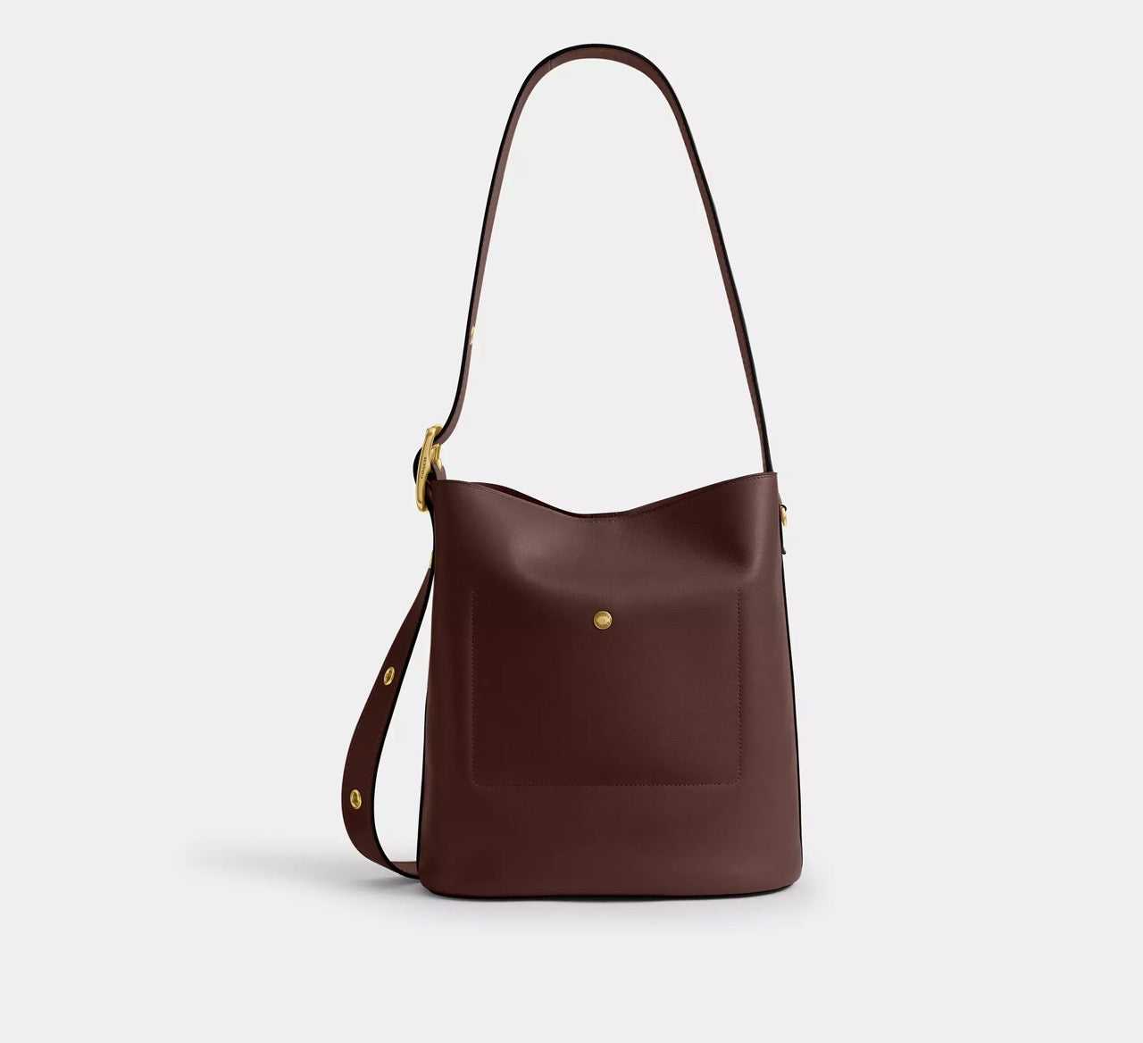 [WEB EXCLUSIVE][READY STOCK MY] COACH Bleecker Bucket Bag in Maple (CCC23)