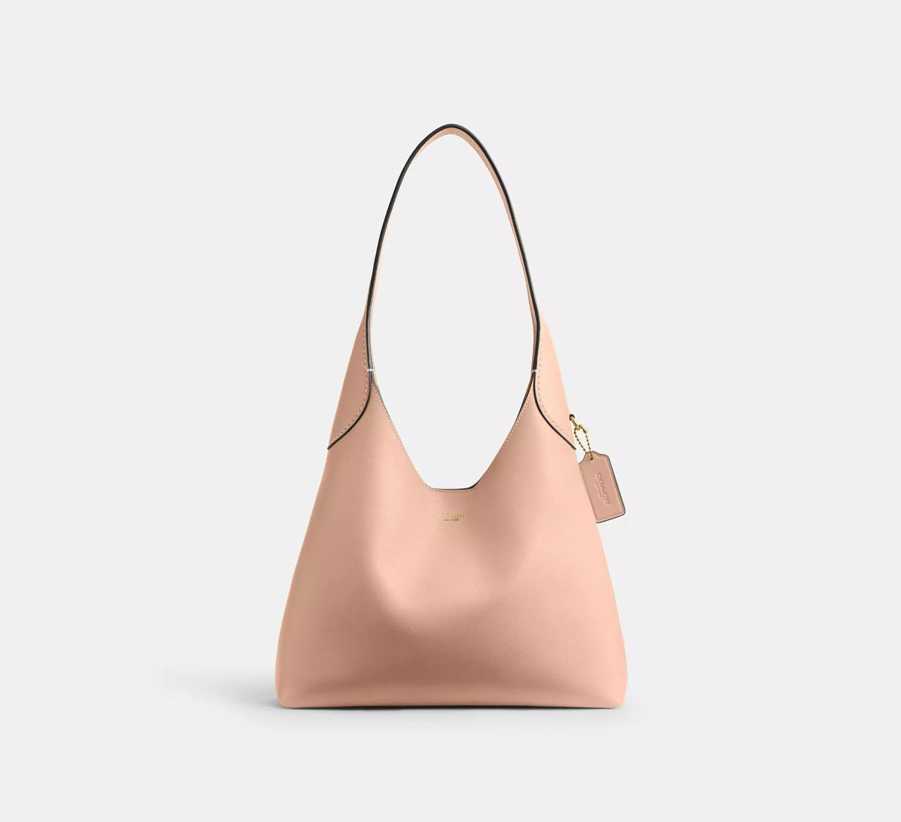 [READY STOCK MY] COACH Brooklyn Shoulder Bag 28 in Cream (CU068)