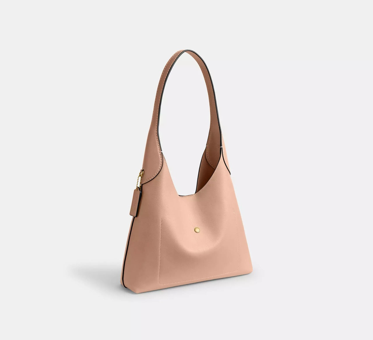 [READY STOCK MY] COACH Brooklyn Shoulder Bag 28 in Cream (CU068)