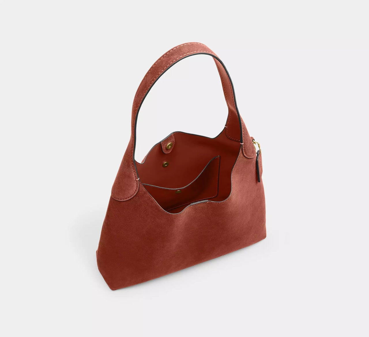 [READY STOCK MY] COACH Brooklyn Shoulder Bag 34 in Clay (CCU01)