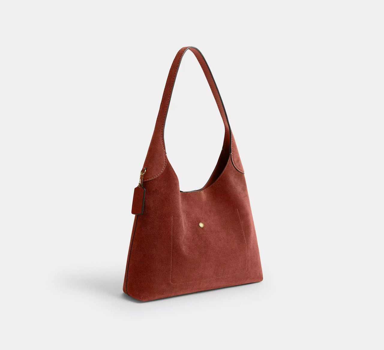 [READY STOCK MY] COACH Brooklyn Shoulder Bag 34 in Clay (CCU01)