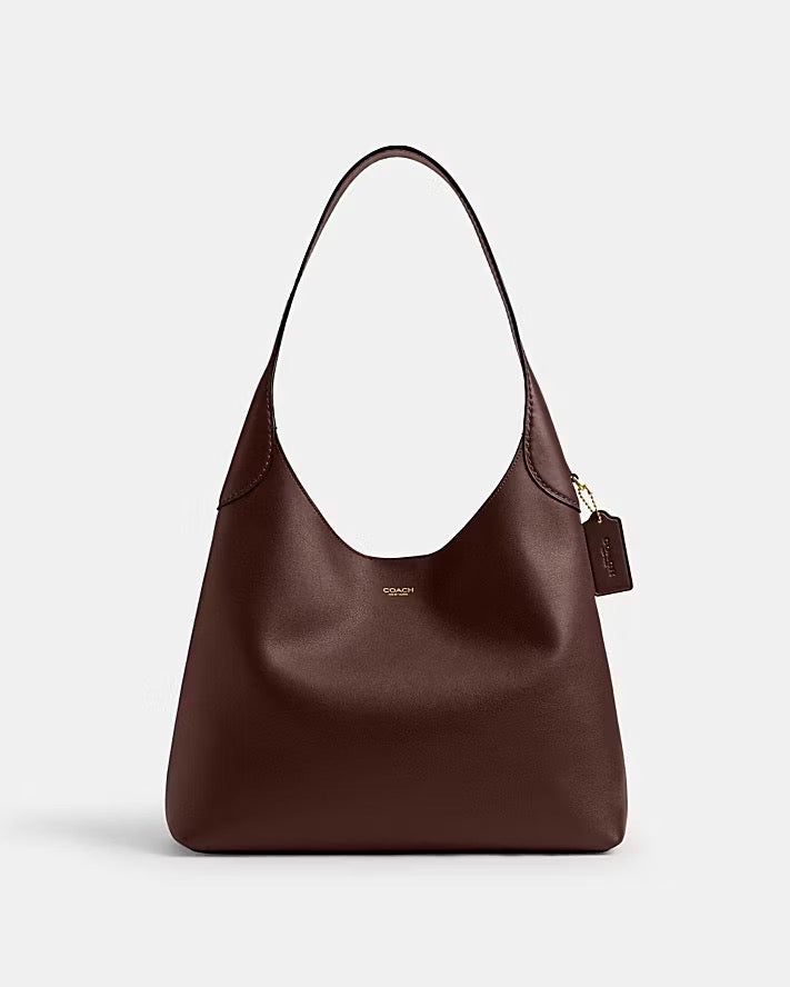[READY STOCK MY] COACH Brooklyn Shoulder Bag 34 in Maple (CCU00)