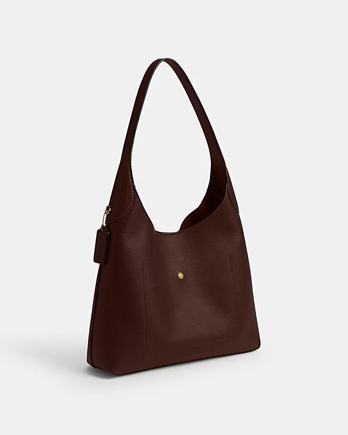 [READY STOCK MY] COACH Brooklyn Shoulder Bag 34 in Maple (CCU00)