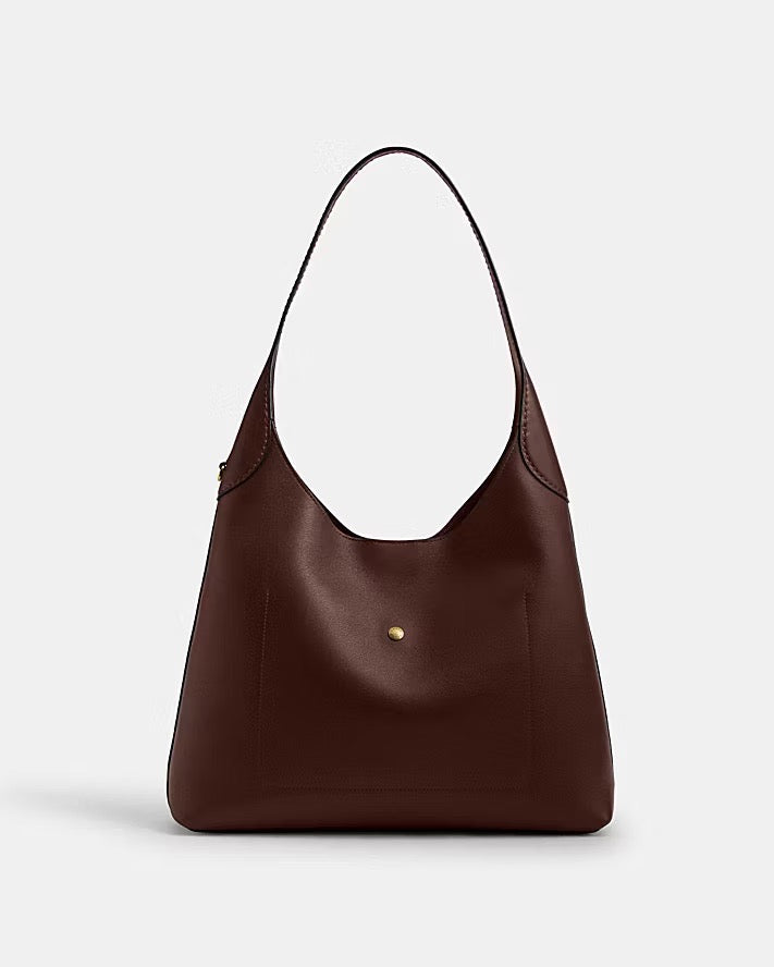 [READY STOCK MY] COACH Brooklyn Shoulder Bag 34 in Maple (CCU00)