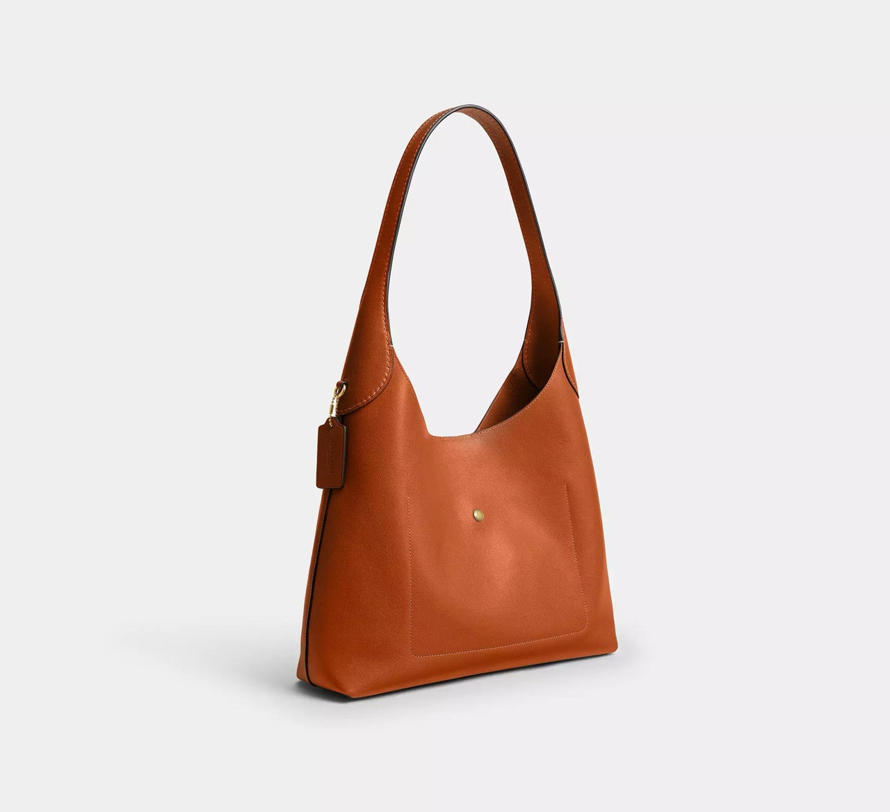[WEB EXCLUSIVE][READY STOCK MY] Coach Brooklyn Shoulder Bag 34 in Toffee (CCU00)