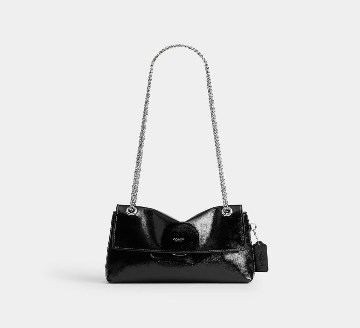 [INCOMING ETA 30 DAYS] Coach Chelsea Shoulder Bag 26 With Chain in Black (CFR31)