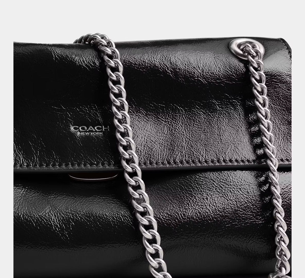 [INCOMING ETA 30 DAYS] Coach Chelsea Shoulder Bag 26 With Chain in Black (CFR31)