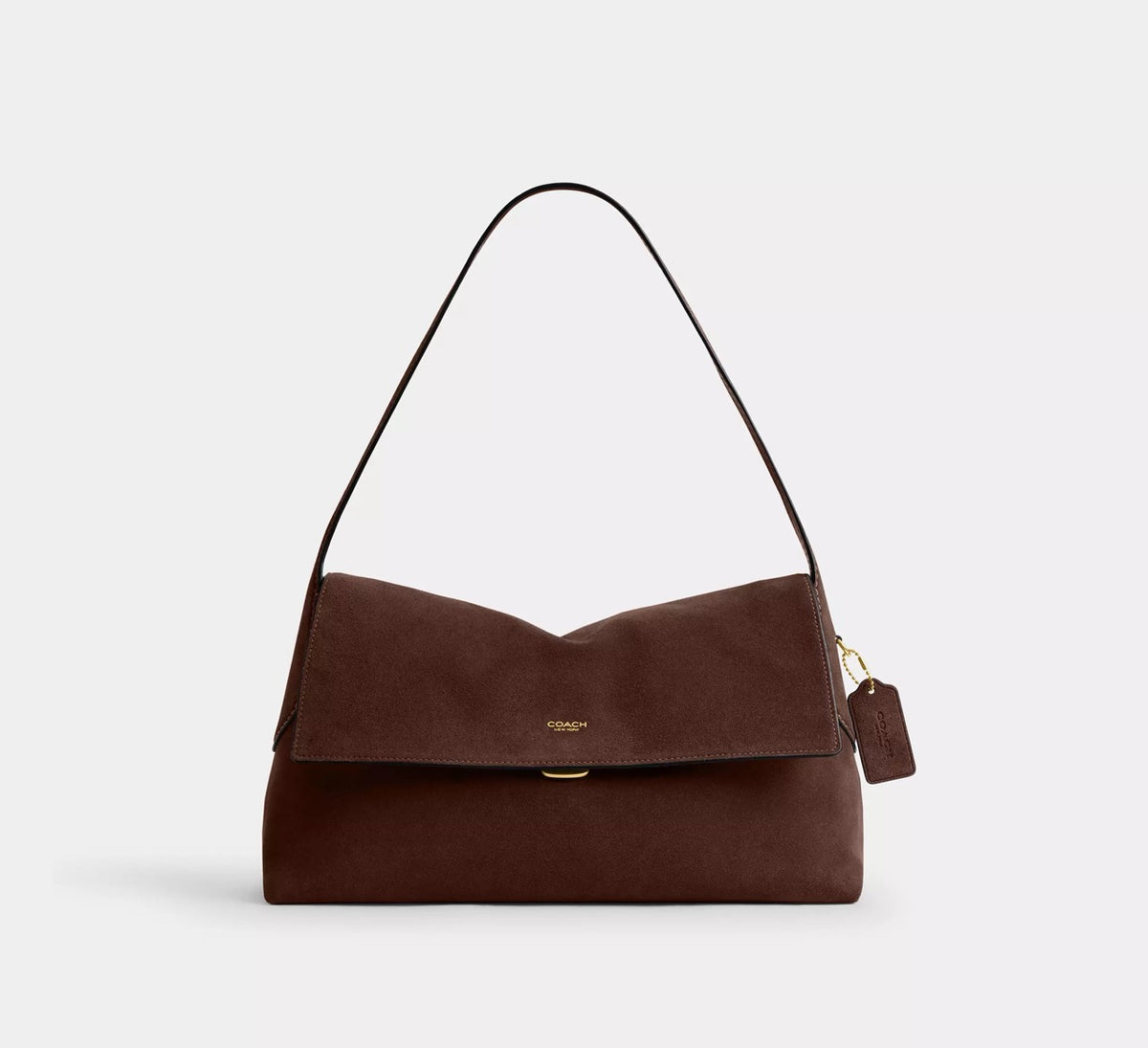 [READY STOCK MY] Coach Chelsea Shoulder Bag 36 in Dark Chocolate (CEB51)