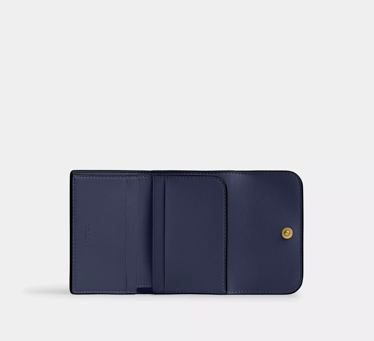 [READY STOCK MY] COACH Essential Card Holder Wallet in Navy (CZ111)