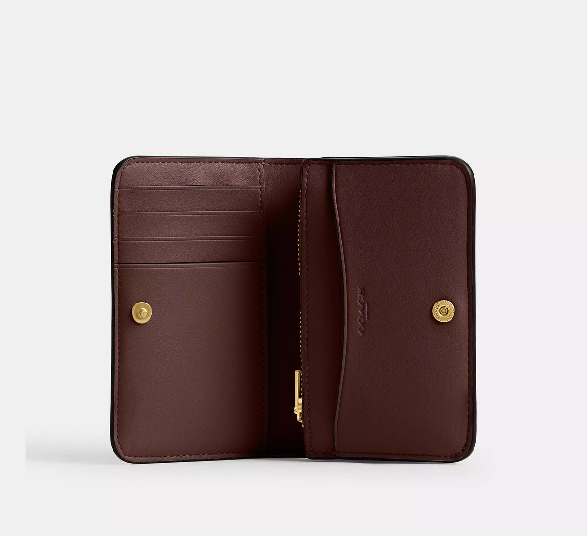 [WEB EXCLUSIVE][INCOMING ETA 30 DAYS] Coach Essential Slim Card Case in Maple (CR990)