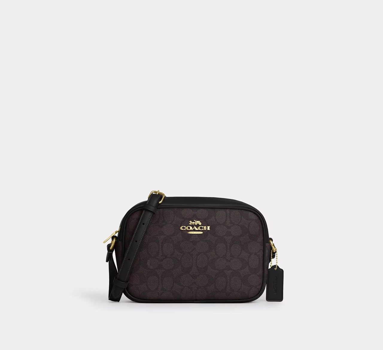 [INCOMING ETA 30 DAYS] COACH Jamie Camera Bag In Signature Canvas in Walnut/Black (CZ186)