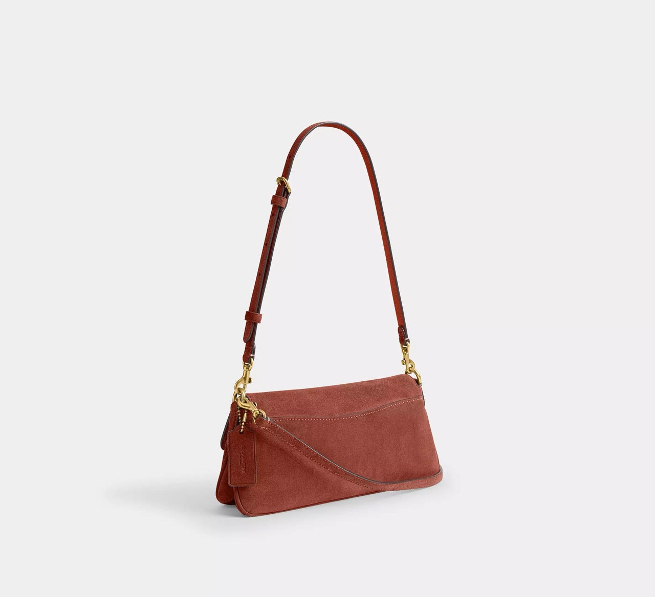[READY STOCK MY] Coach Jet Shoulder Bag in Clay (CDZ74)