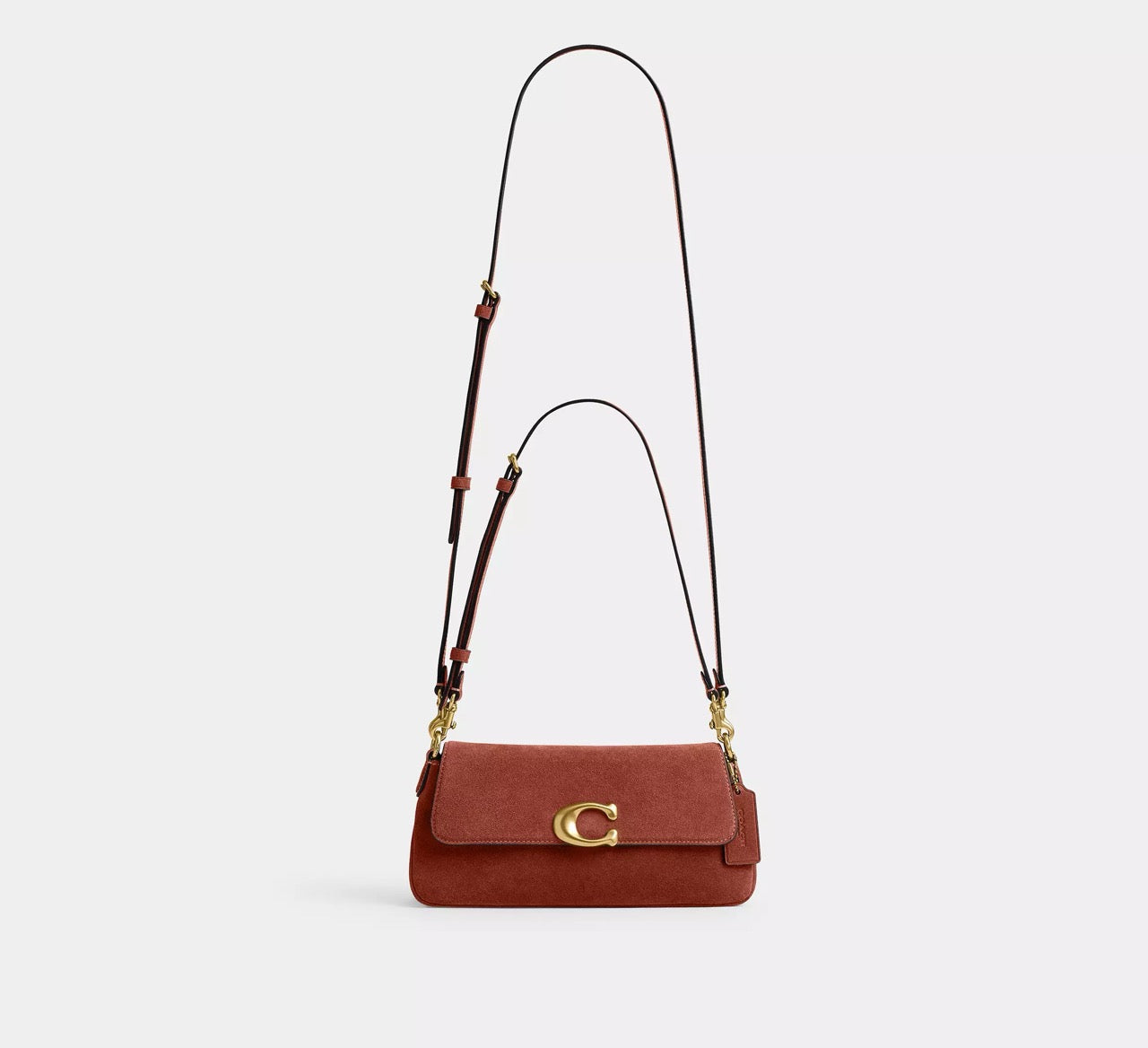 [READY STOCK MY] Coach Jet Shoulder Bag in Clay (CDZ74)