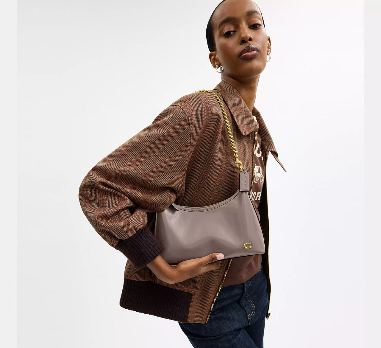 [INCOMING ETA 30 DAYS] COACH Juliet Shoulder Bag 25 in Ash (CAD75)
