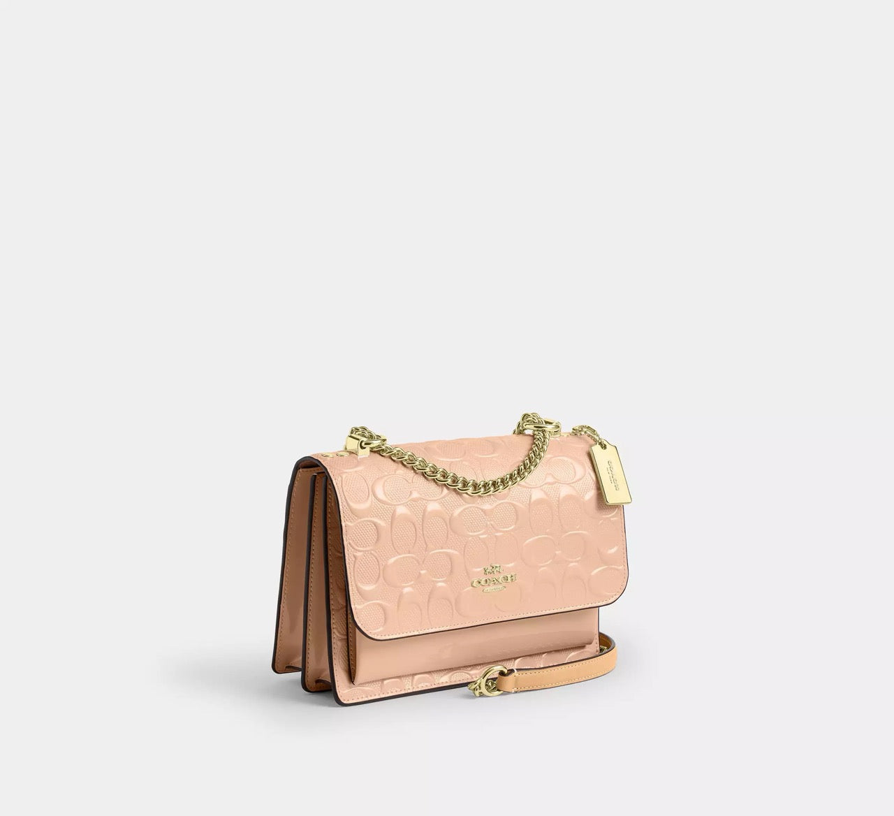 [WEB EXCLUSIVE][READY STOCK MY] Coach Klare Crossbody Bag In Signature Leather in Faded Blush (CEZ24)