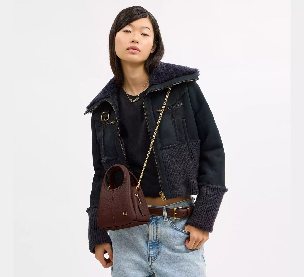 [INCOMING ETA 30 DAYS/AFTER RAYA] COACH Lana Shoulder Bag 19 in Maple (CCY32)