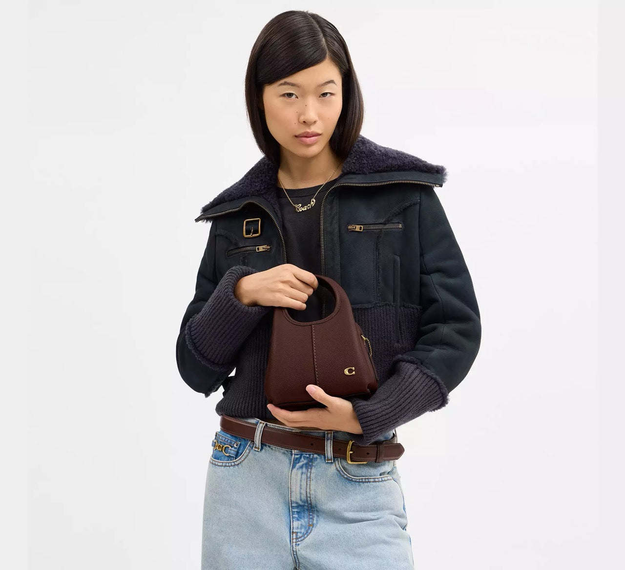 [INCOMING ETA 30 DAYS] COACH Lana Shoulder Bag 19 Maple (CCY32)