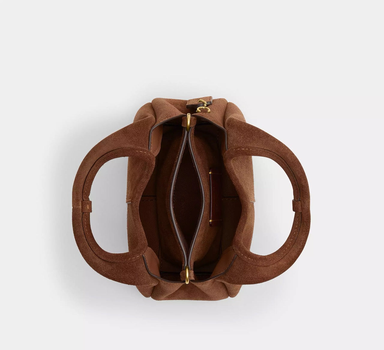 [READY STOCK MY] COACH Lana Shoulder Bag 19 in Warm Brown (CCY33)