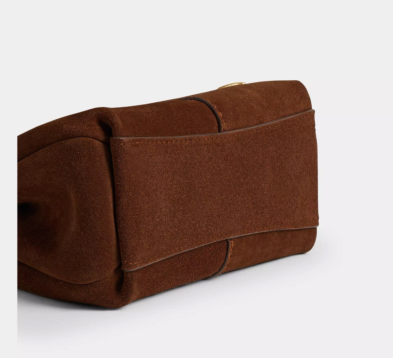[READY STOCK MY] COACH Lana Shoulder Bag 19 in Warm Brown (CCY33)