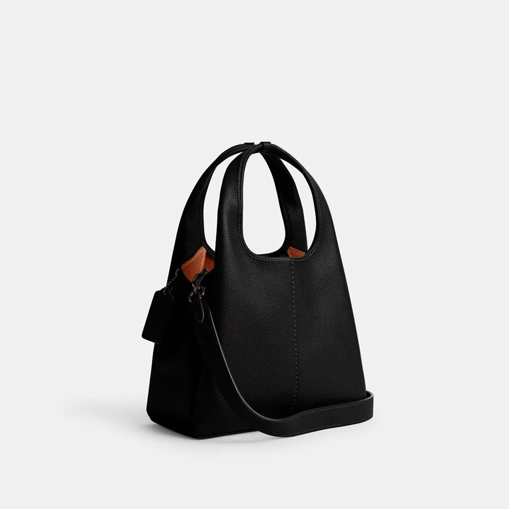 [WEB EXCLUSIVE][INCOMING ETA 30 DAYS] COACH Lana Shoulder Bag 23 in Black (CM545)