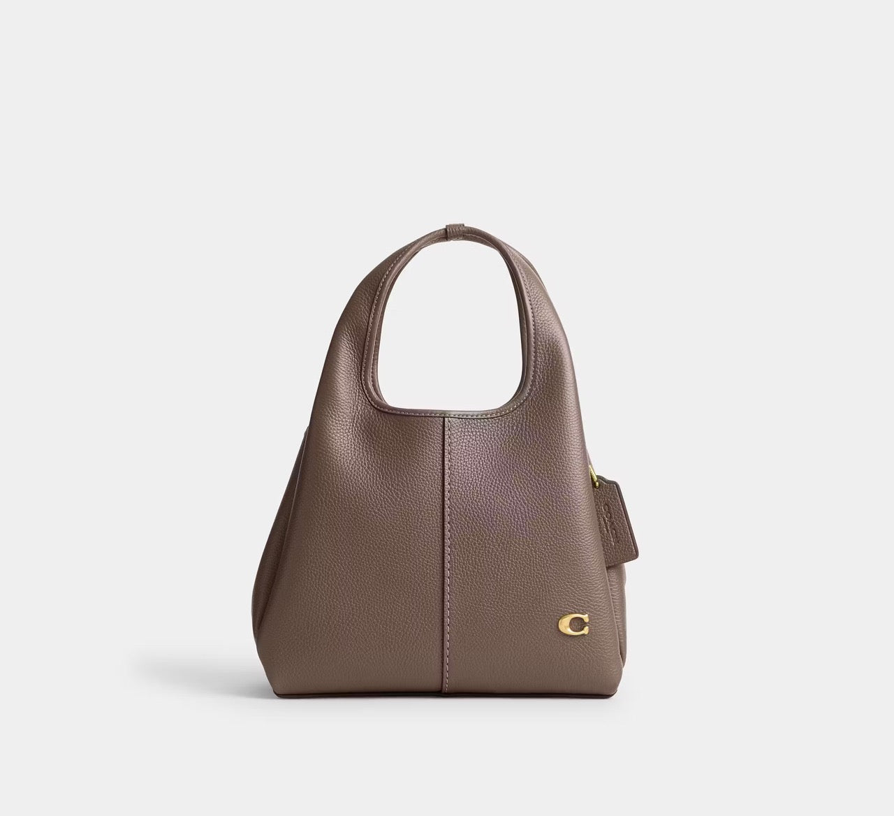 [READY STOCK MY] COACH Lana Shoulder Bag 23 in Dark Stone (CM545)