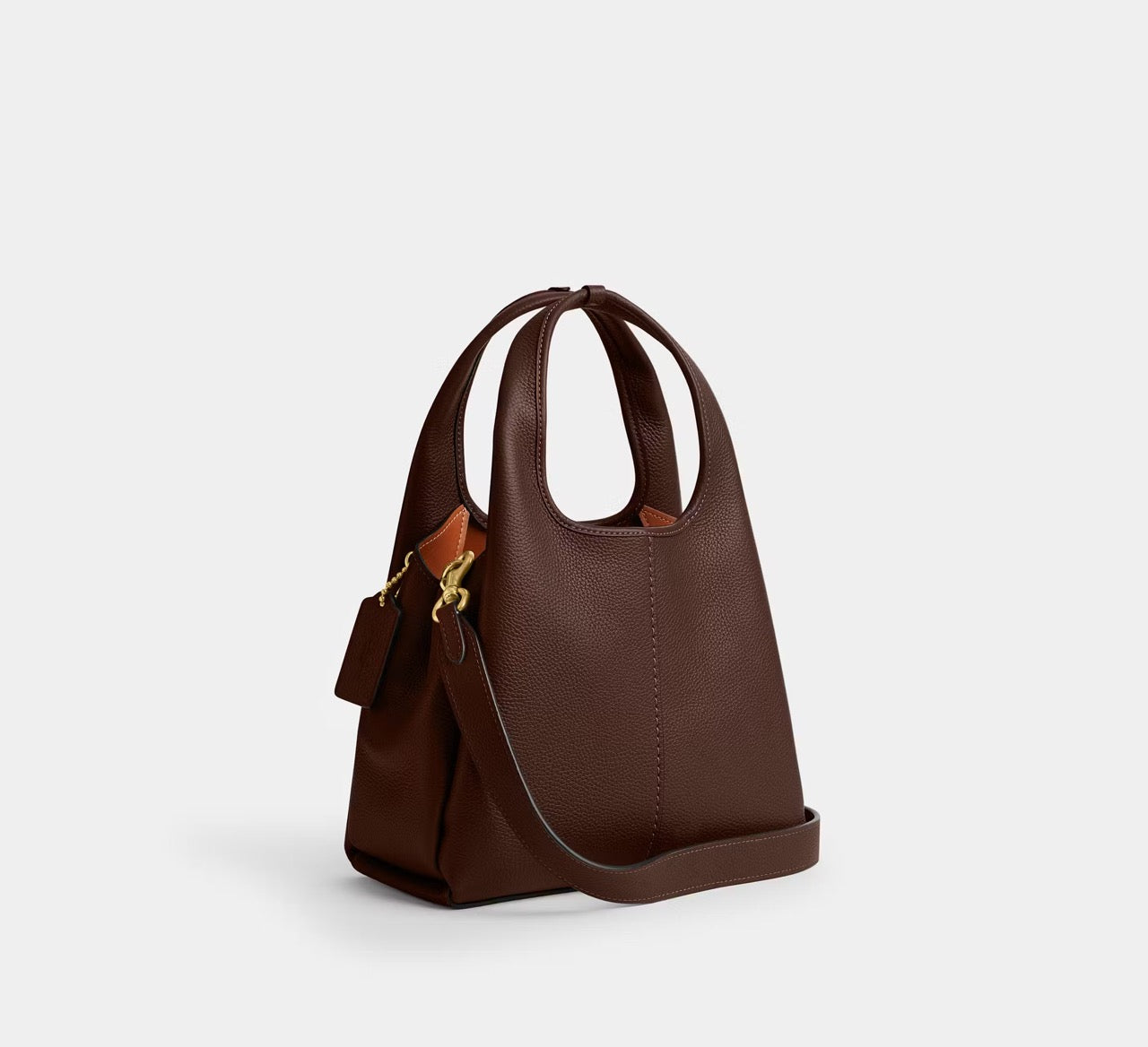 [READY STOCK MY] COACH Lana Shoulder Bag 23 in Maple (CM545)