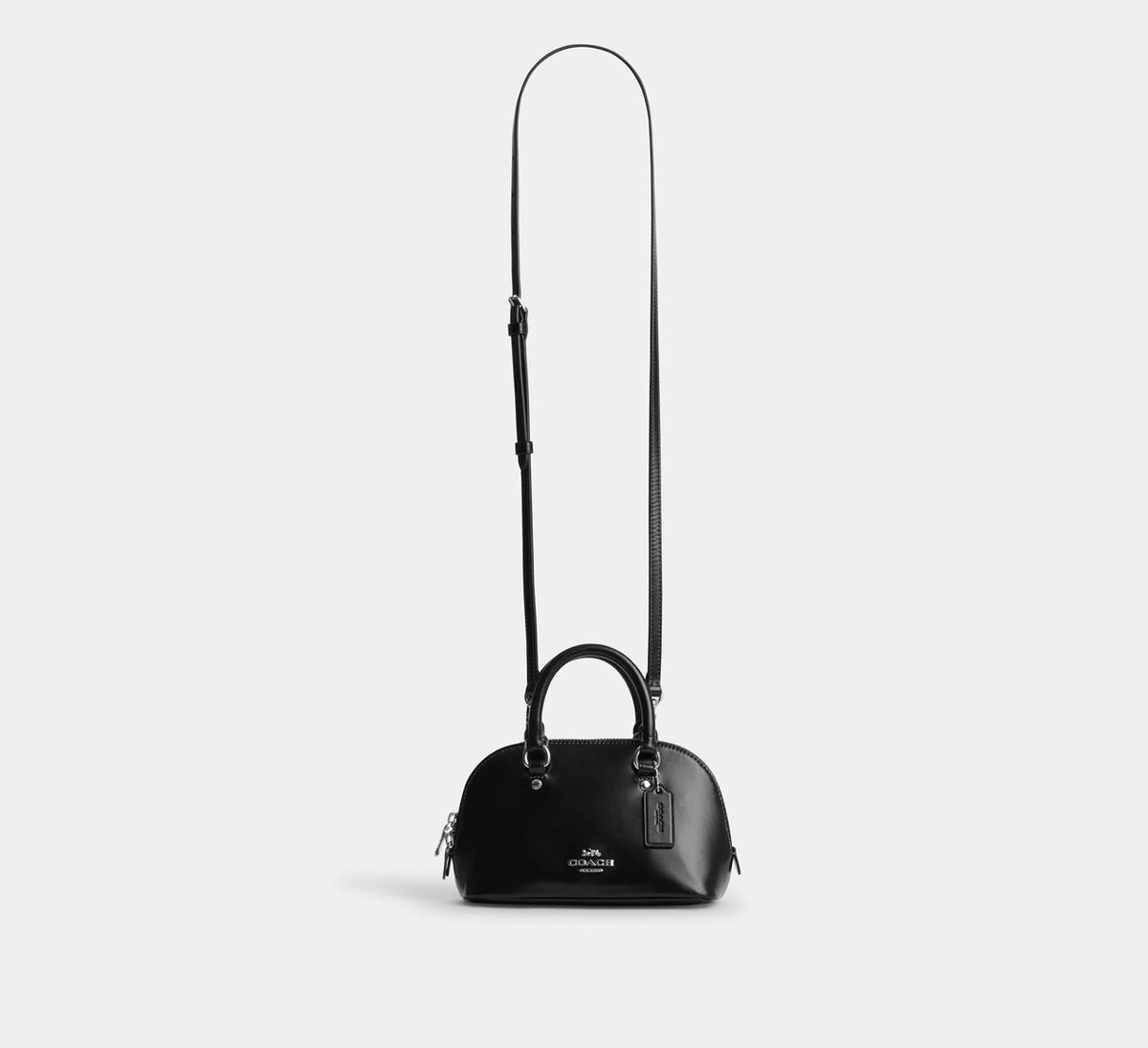 [READY STOCK MY] Coach Lara Mini Satchel Bag in Black (CEA01)