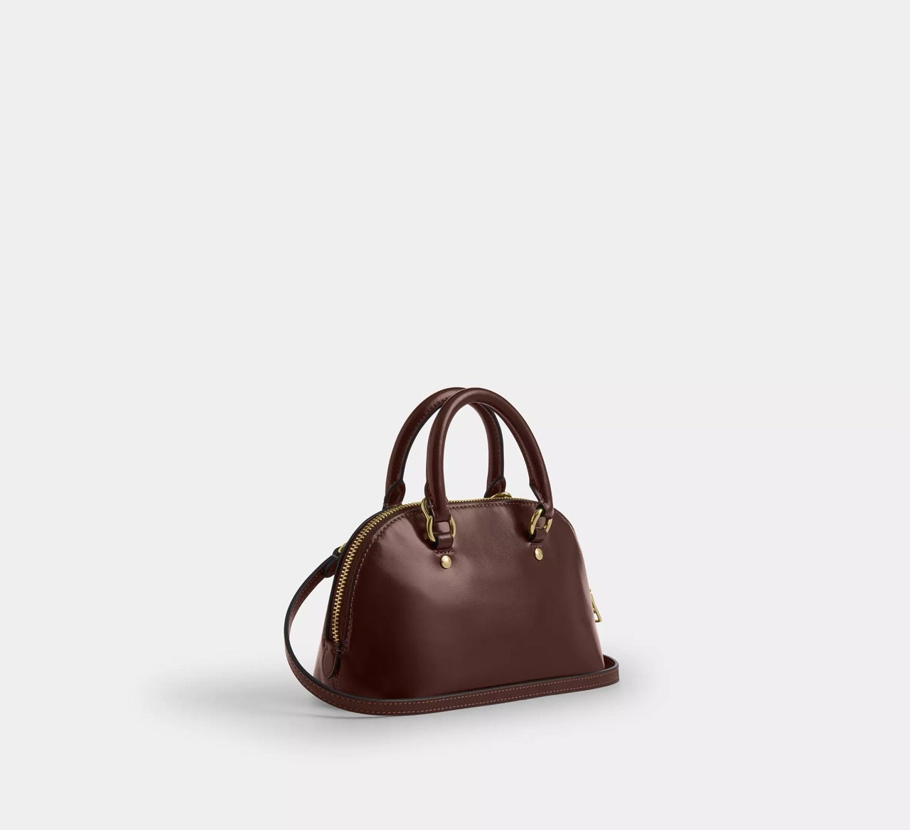 [WEB EXCLUSIVE][READY STOCK MY] COACH Lara Mini Satchel Bag in Maple (CEA01)