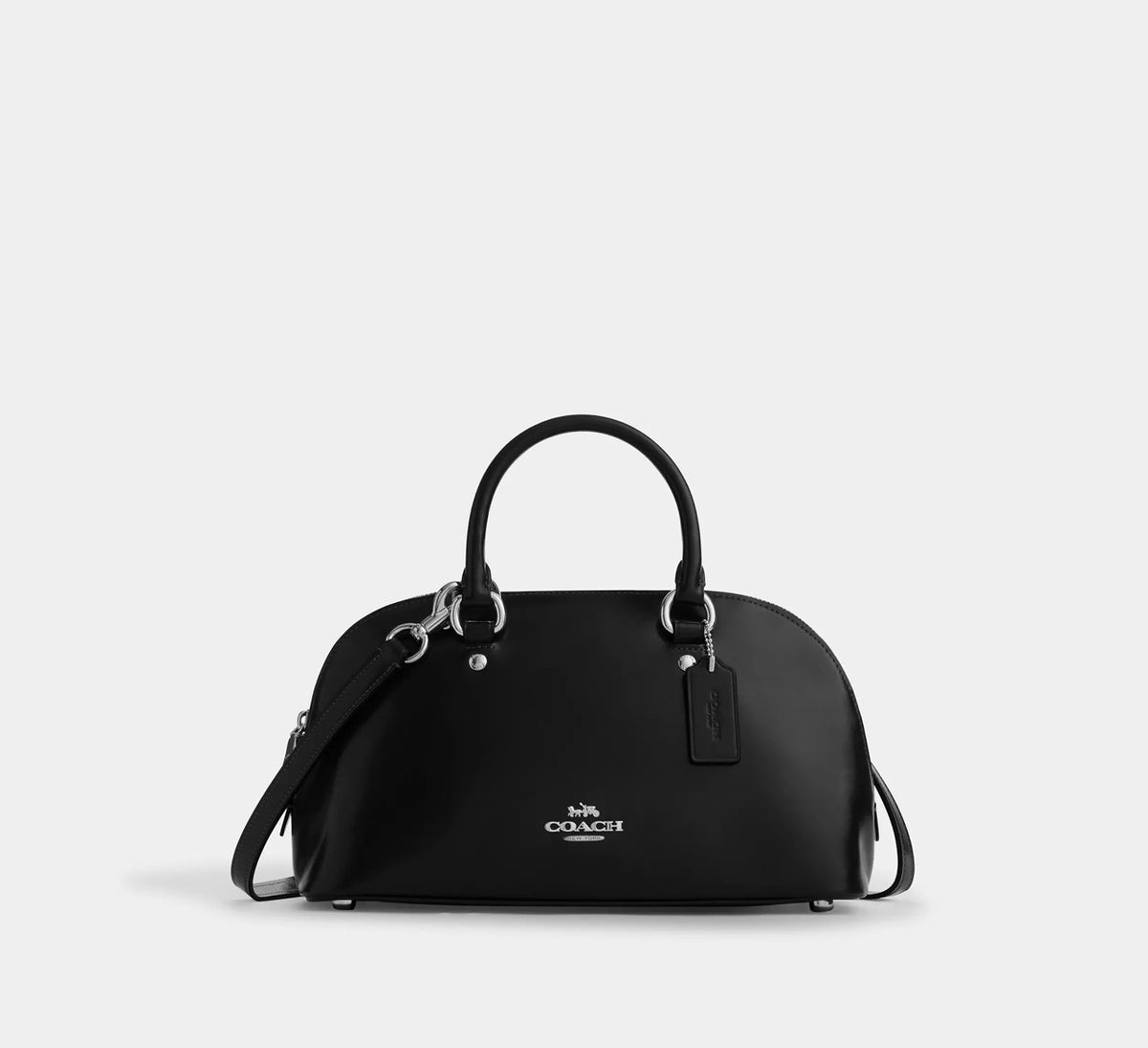 [WEB EXCLUSIVE][READY STOCK MY] Coach Lara Satchel Bag in Black (CDV19)