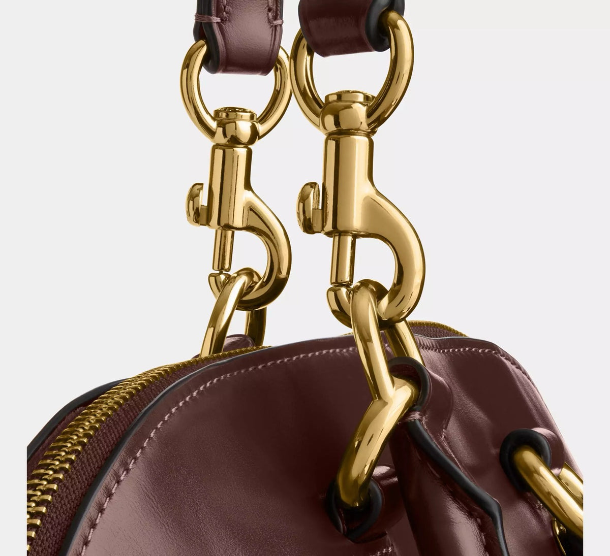 [WEB EXCLUSIVE][READY STOCK MY] Coach Lara Satchel Bag in Maple (CDV19)