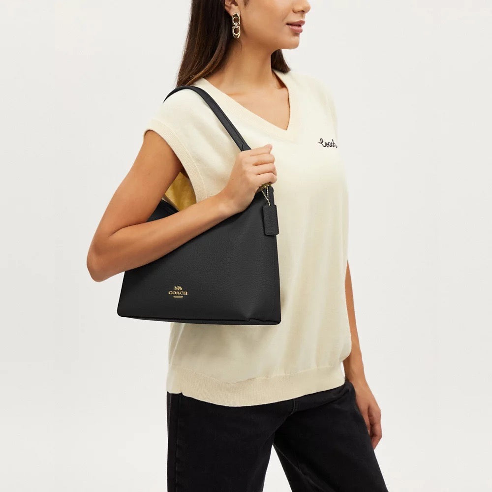 [INCOMING ETA AFTER RAYA] COACH Laurel Shoulder Bag in Black (CR148)