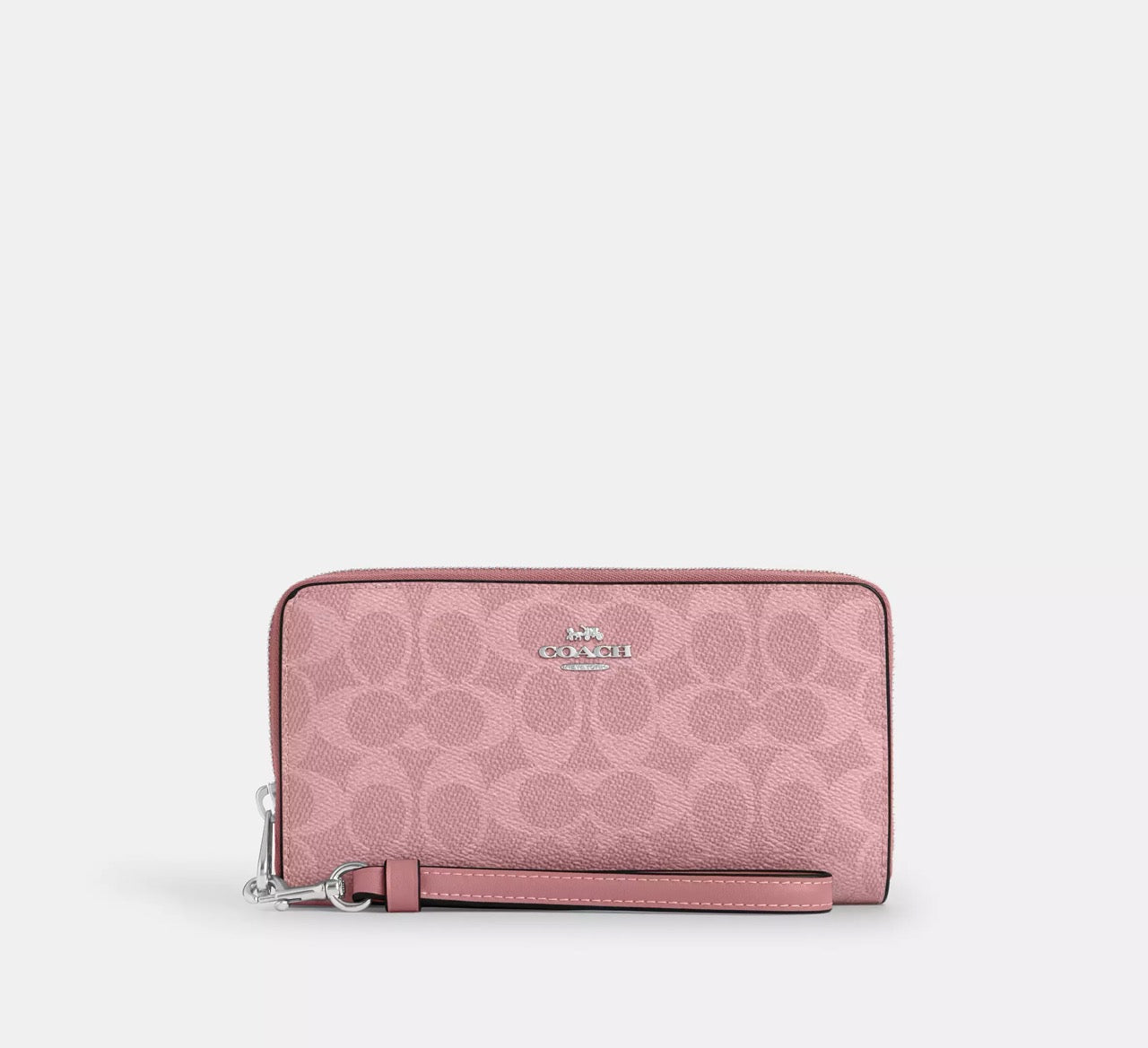 [INCOMING ETA 30 DAYS] COACH Long Zip Around Wallet In Signature Canvas (CW778)