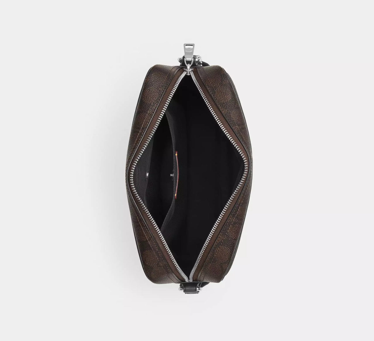 [WEB EXCLUSIVE][READY STOCK MY] Coach Men Colton Crossbody Bag 25 In Signature Canvas With Patches in Walnut/Black (CFP97)
