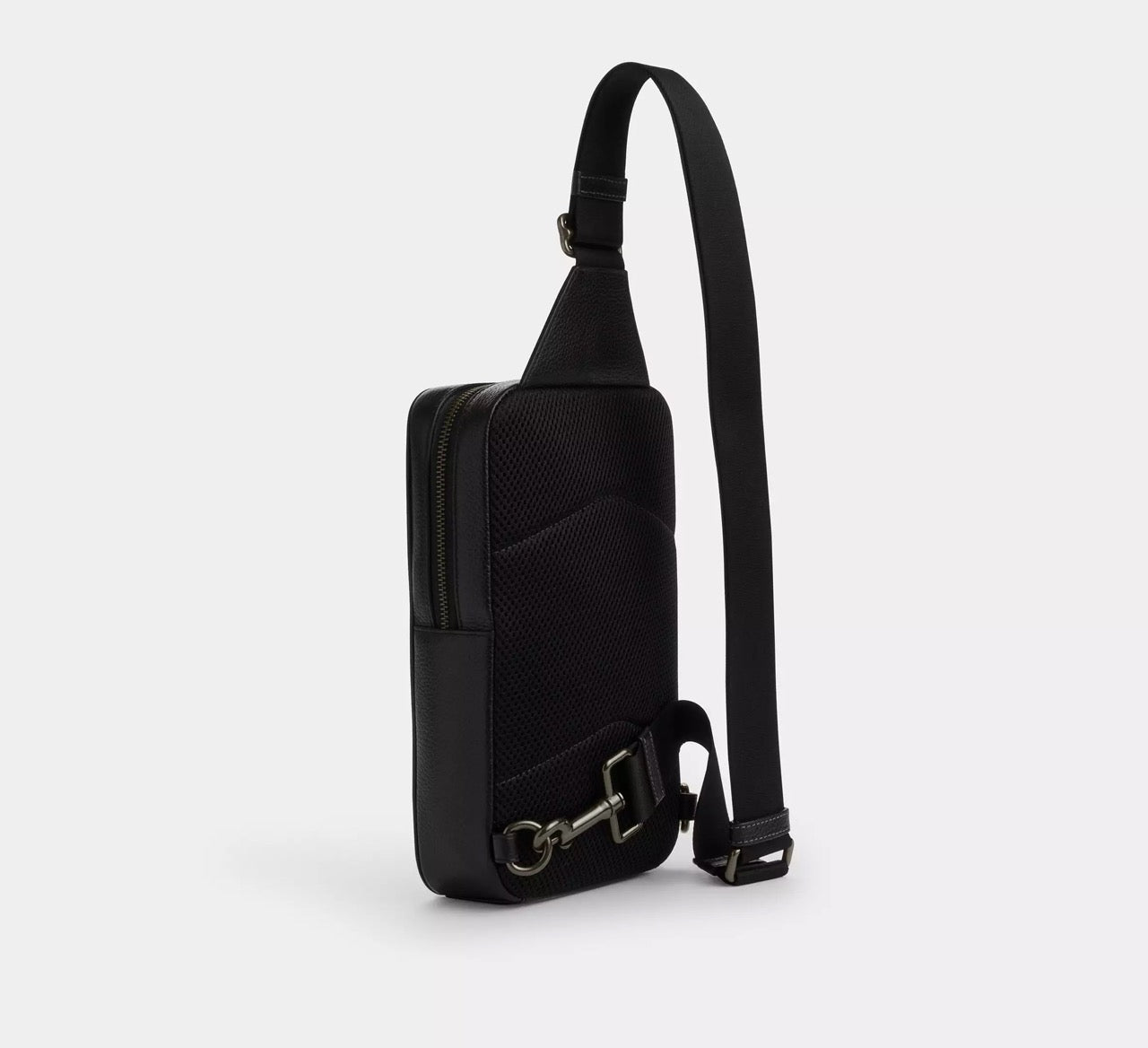 [WEB EXCLUSIVE][READY STOCK MY] COACH Men Sullivan Pack In Signature Canvas in Charcoal/Black (CZ397)