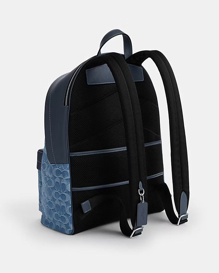 [READY STOCK MY] COACH Men Taylor Backpack In Signature Denim in Denim (CDF23)