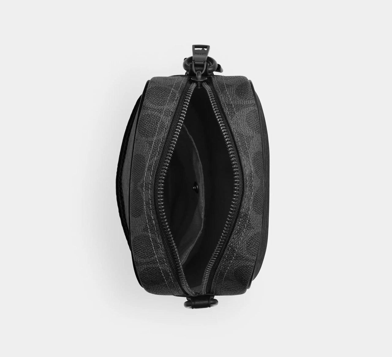 [WEB EXCLUSIVE][READY STOCK MY] Coach Men Tristan Crossbody Bag 14 In Signature Canvas in Black Signature (CET69)