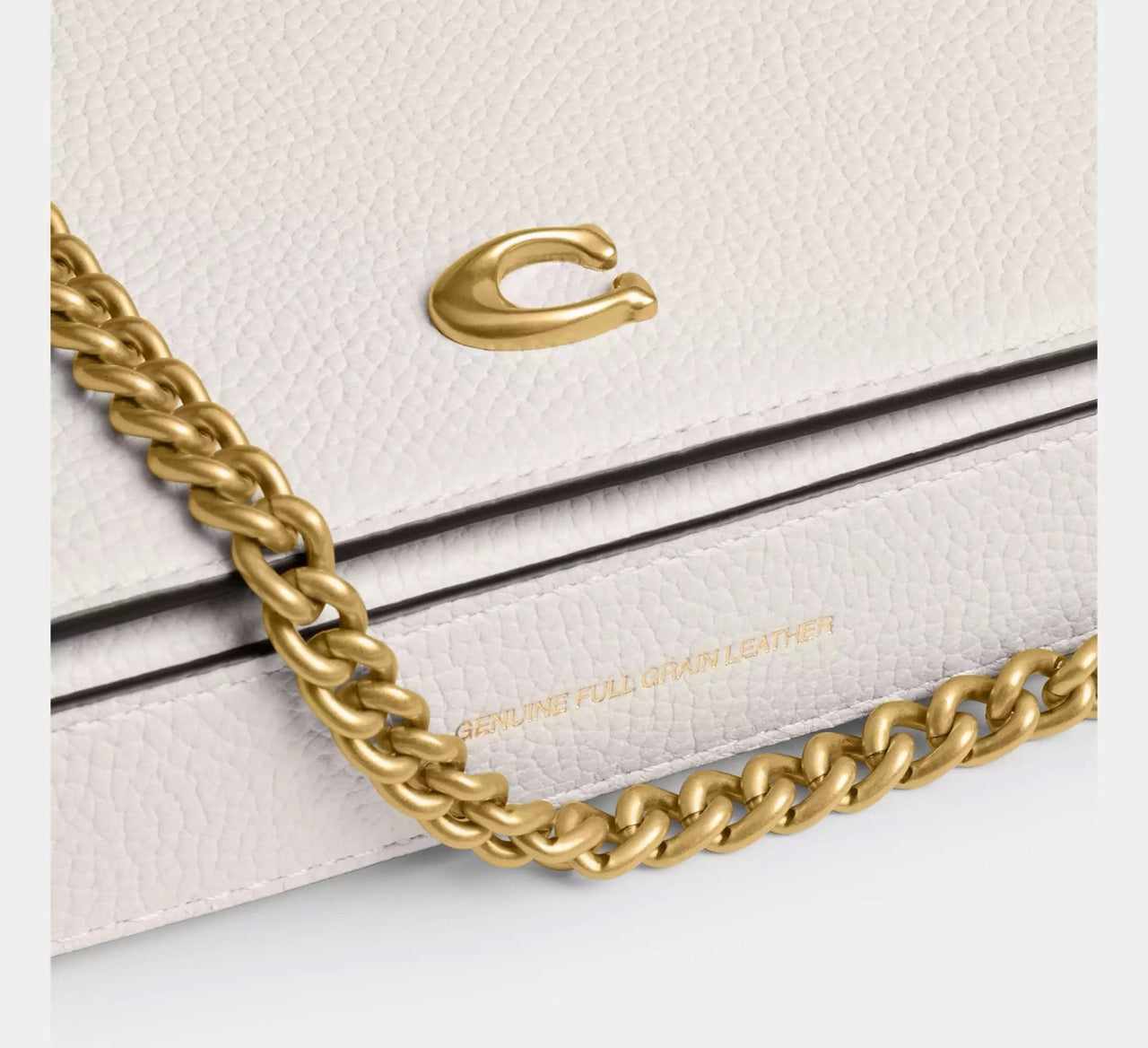 [WEB EXCLUSIVE][READY STOCK MY] Coach Mila Crossbody Bag With Signature Canvas in Chalk (CAO01)