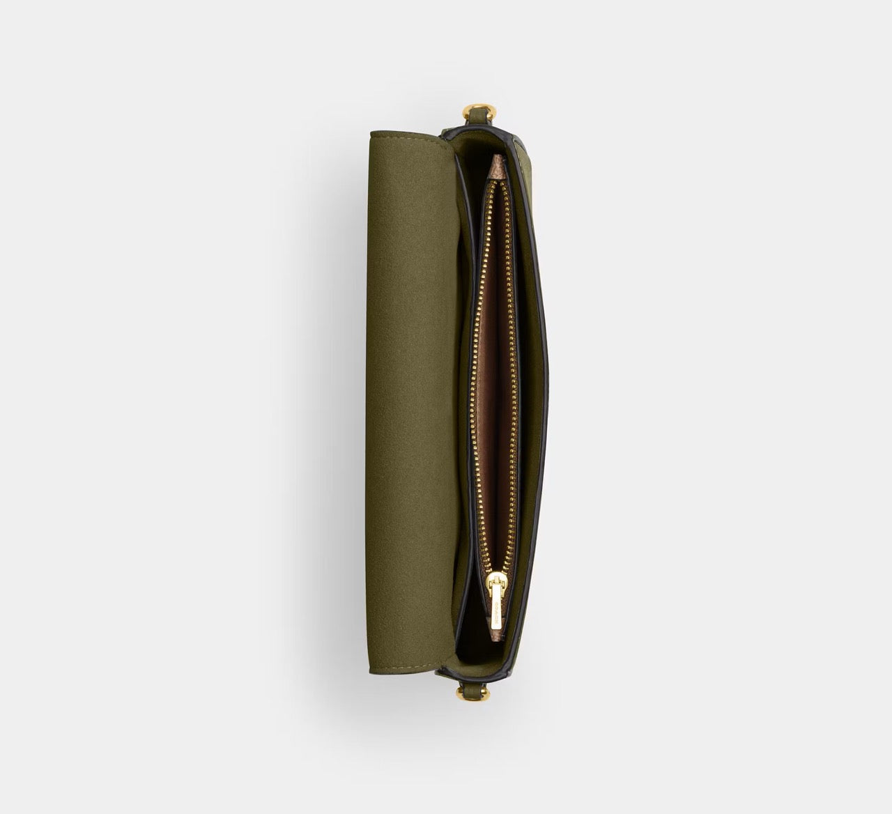 [WEB EXCLUSIVE][READY STOCK MY] Coach Mila Crossbody Bag With Signature Canvas in Olive (CAO01)