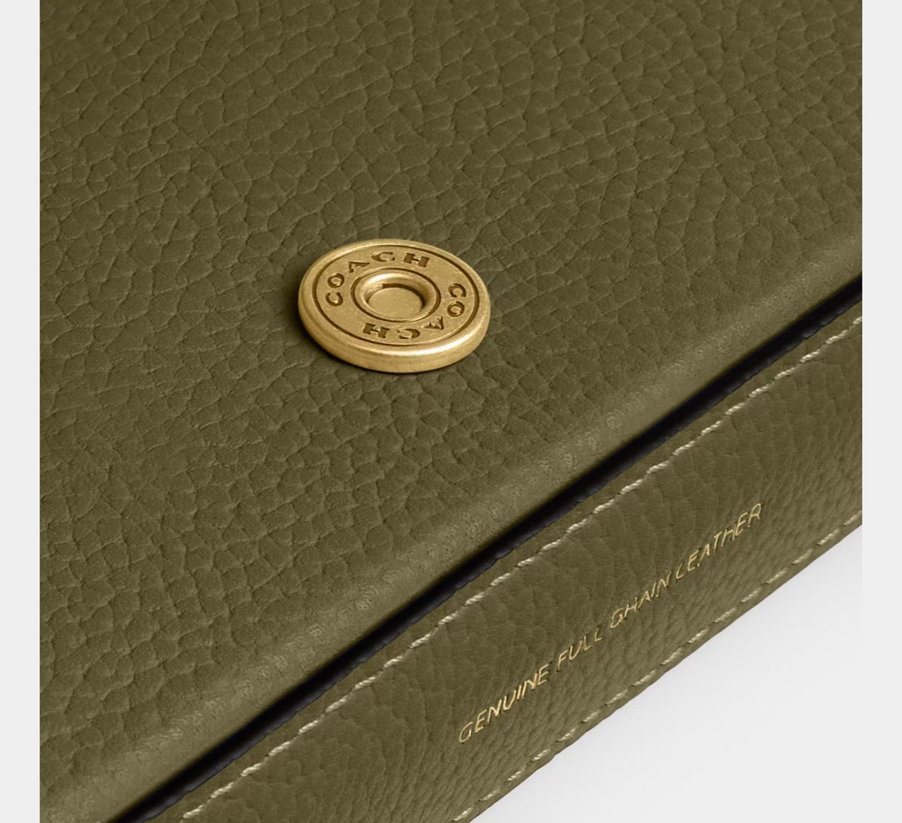 [WEB EXCLUSIVE][READY STOCK MY] Coach Mila Crossbody Bag With Signature Canvas in Olive (CAO01)