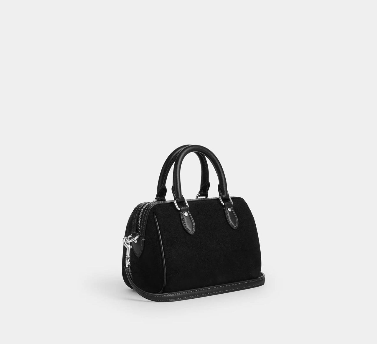 [READY STOCK MY] Coach Mini Rowan Crossbody Bag With Cherry Charm in Black (CDC93)