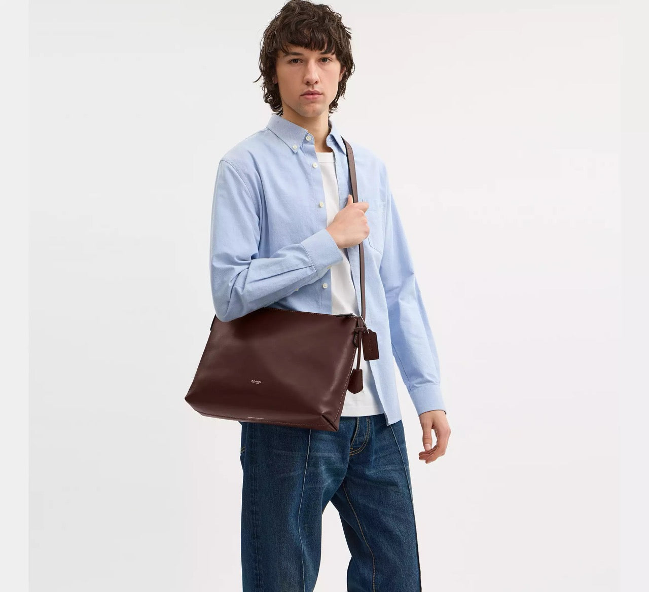 [WEB EXCLUSIVE][READY STOCK MY] Coach Mott Messenger Bag 33 in Maple (CCB57)